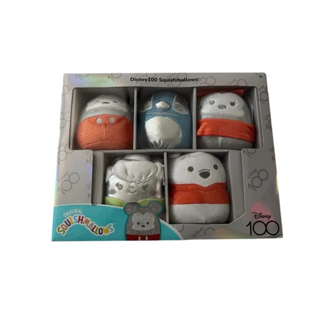 Squishmallows Disney 100 - 5pk Box Set
